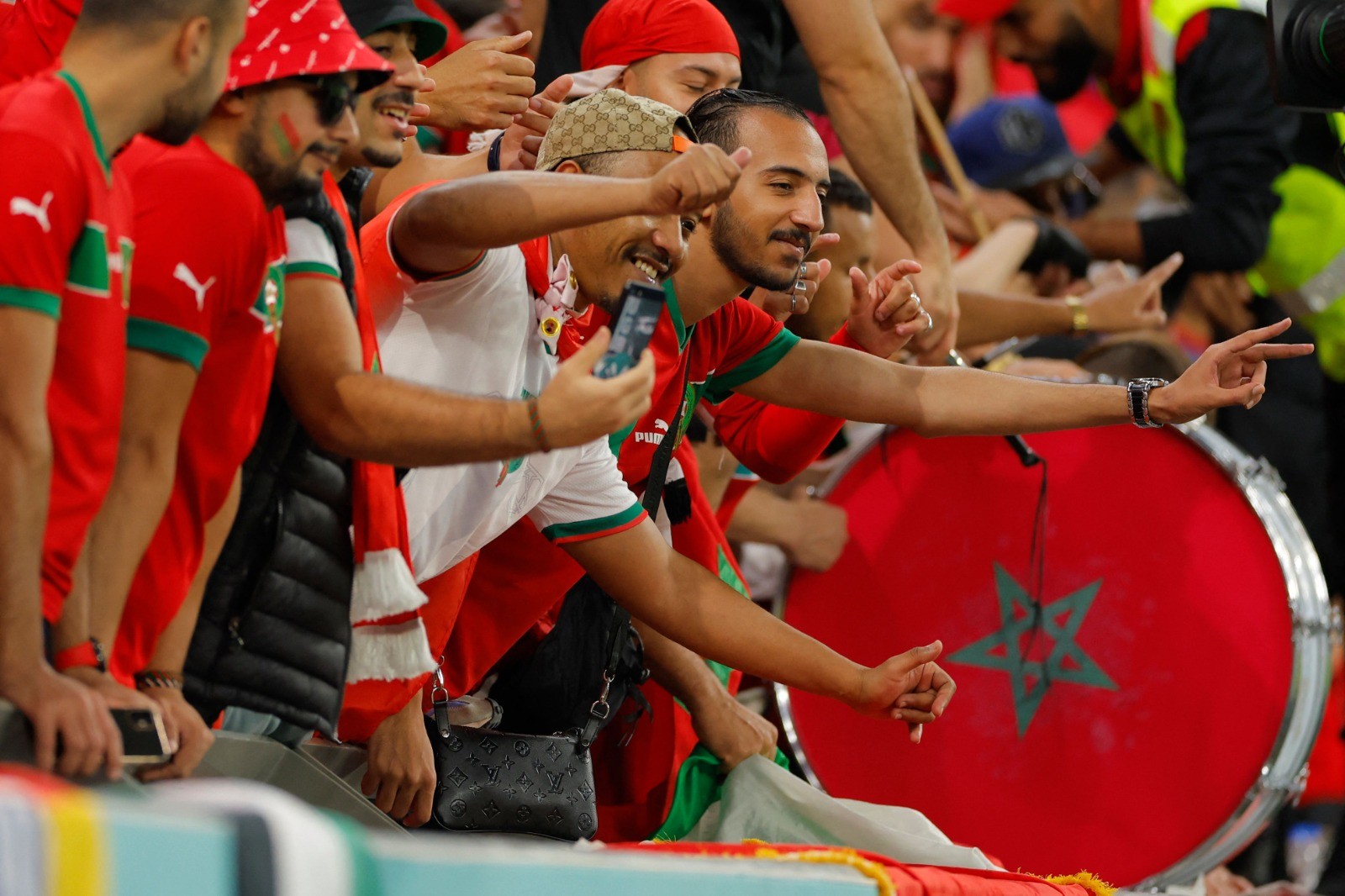 من ملعب مباراة المغرب وأسبانيا.. تصوير (الفرنسية).jpg
