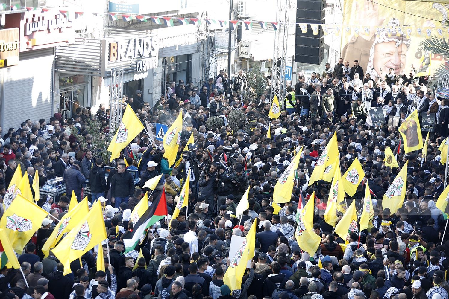 المهرجان المركزي لإحياء الذكرى الـ58 لانطلاقة الثورة وحركة فتح.. تصوير - وفا 54.jpg