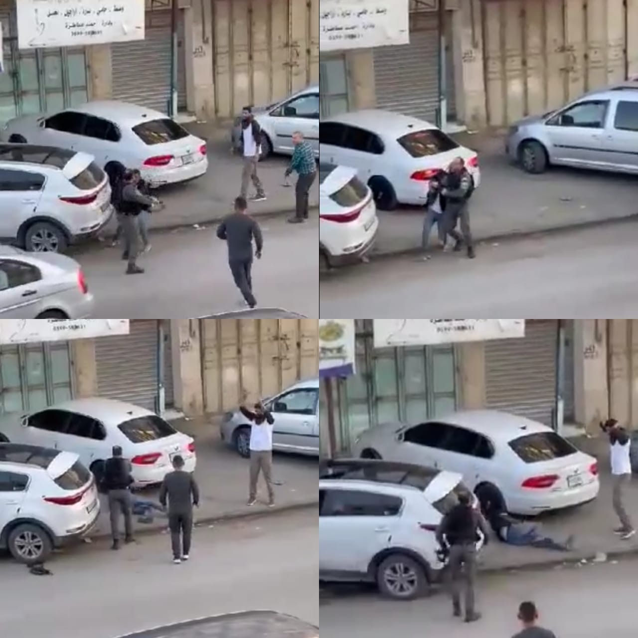 اعدام شاب برصاص الاحتلال الإسرائيلي الحي في بلدة حوارة جنوب نابلس.jpeg