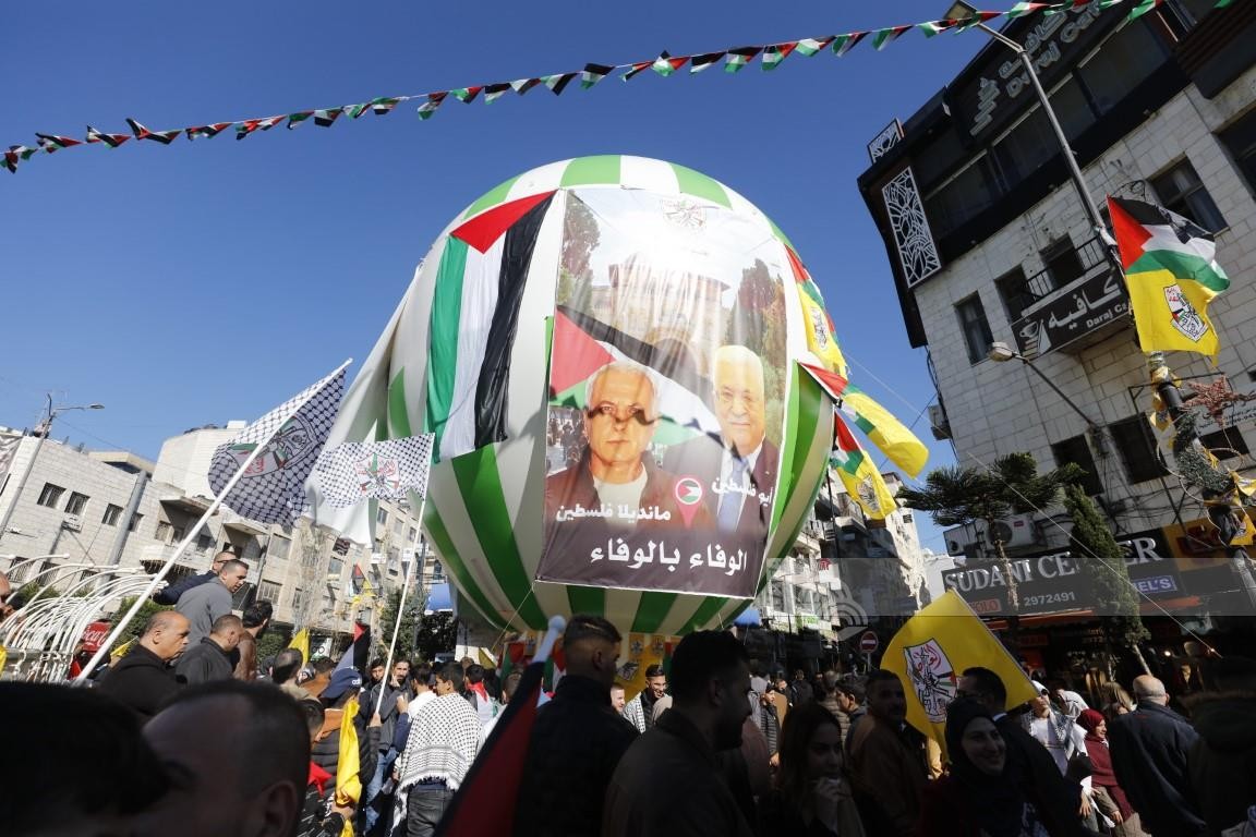 المهرجان المركزي لإحياء الذكرى الـ58 لانطلاقة الثورة وحركة فتح.. تصوير - وفا 2.jpg