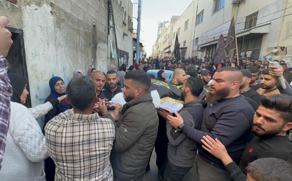 تشييع جثمان الشهيد المقاوم تامر نشرتي في جنين 2.jpg
