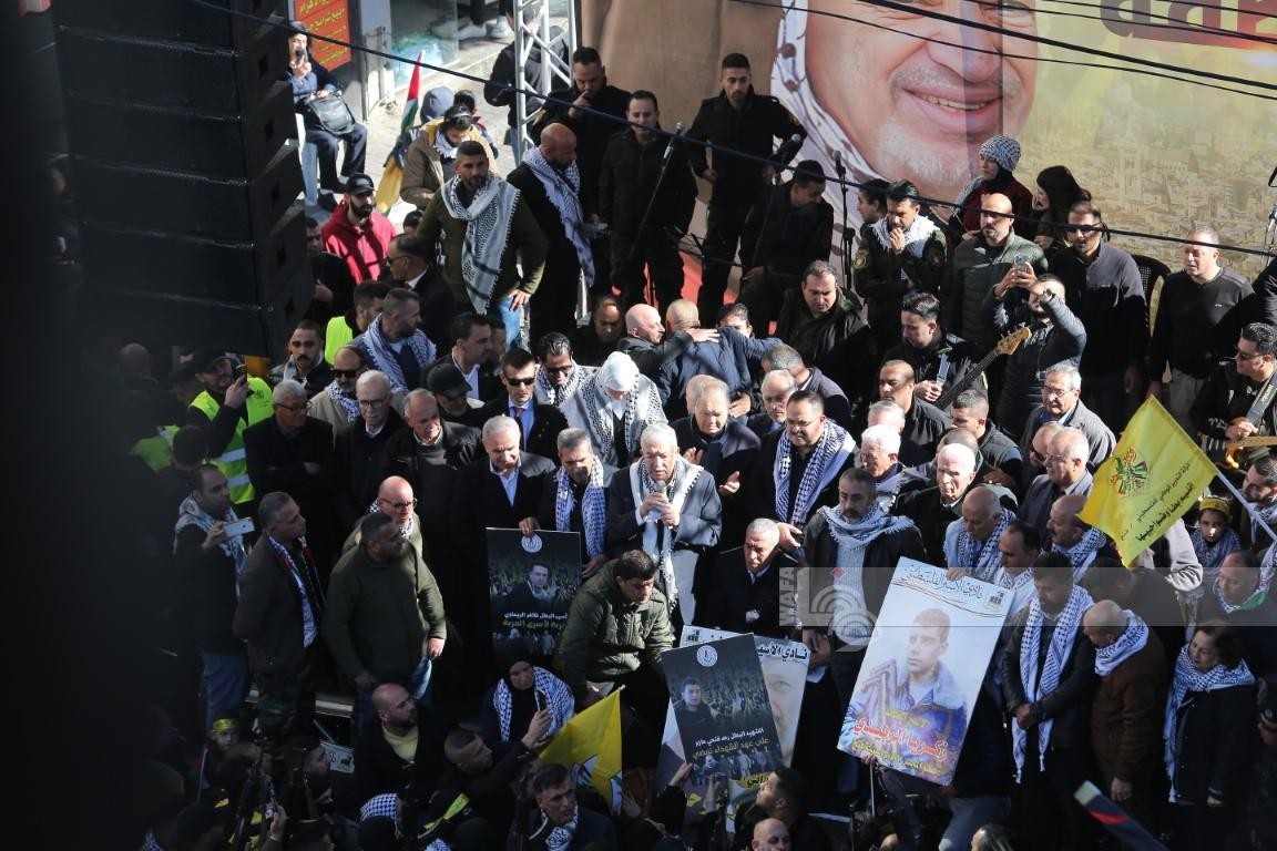 المهرجان المركزي لإحياء الذكرى الـ58 لانطلاقة الثورة وحركة فتح.. تصوير - وفا 765.jpg