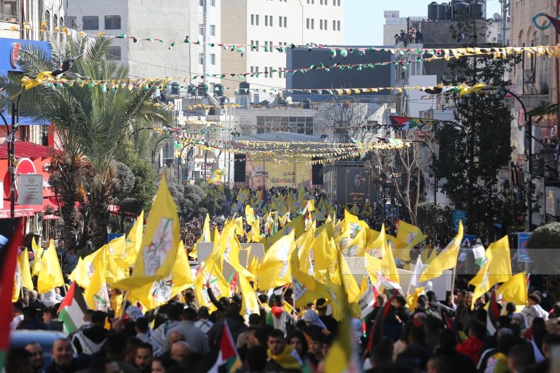 المهرجان المركزي لإحياء الذكرى الـ58 لانطلاقة الثورة وحركة فتح.. تصوير - وفا 65.jpg