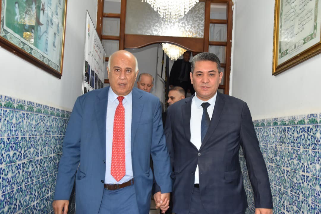 حزب جبهة التحرير الوطني الجزائري يستقبل الفريق جبريل الرجوب.jpg