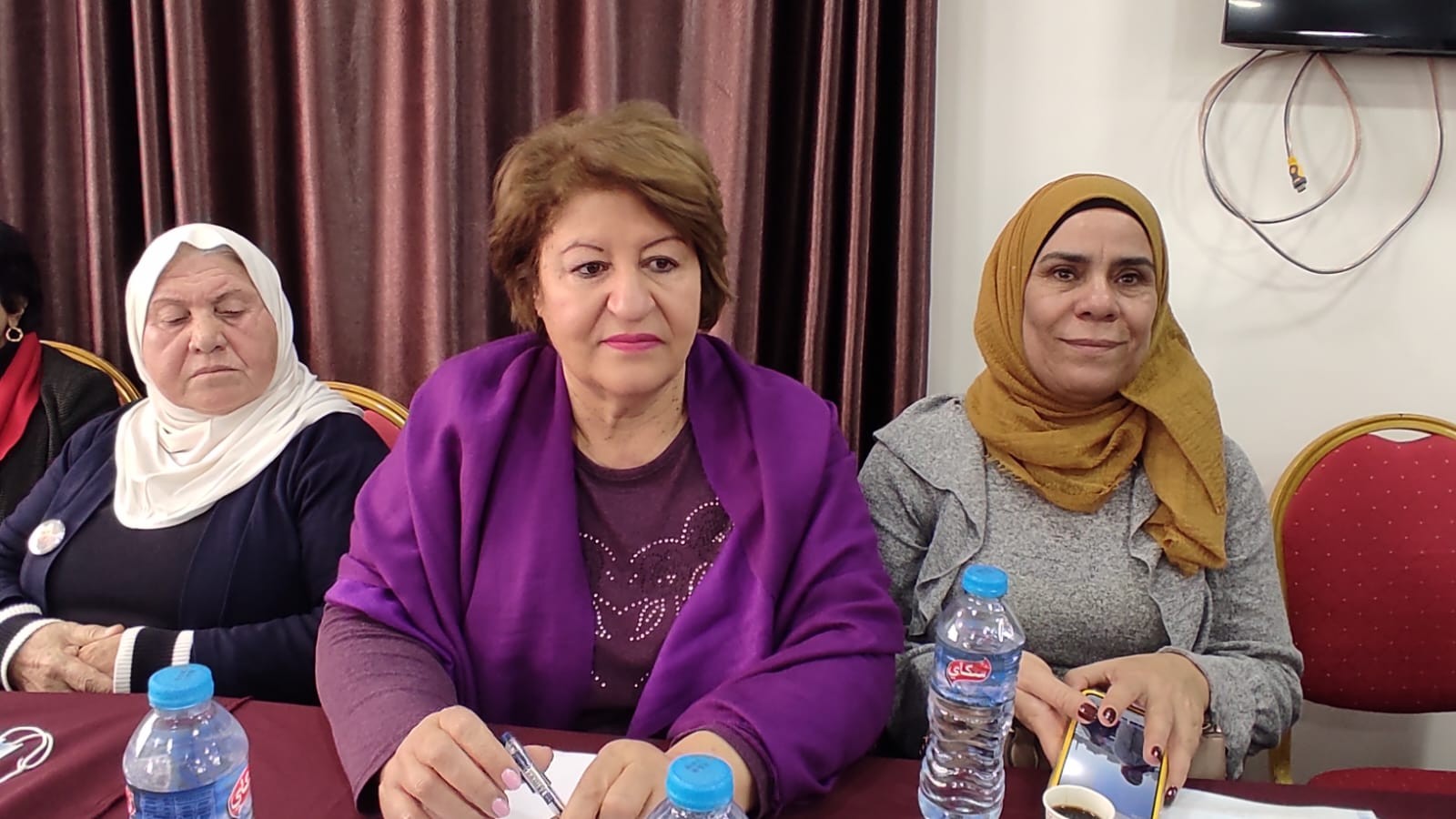 الاتحاد العام للمرأة الفلسطينية في المحافظات الجنوبية وفي الضفة الغربية يلتقيان في سلسلة اجتماعات في قطاع غزة 8.jpg