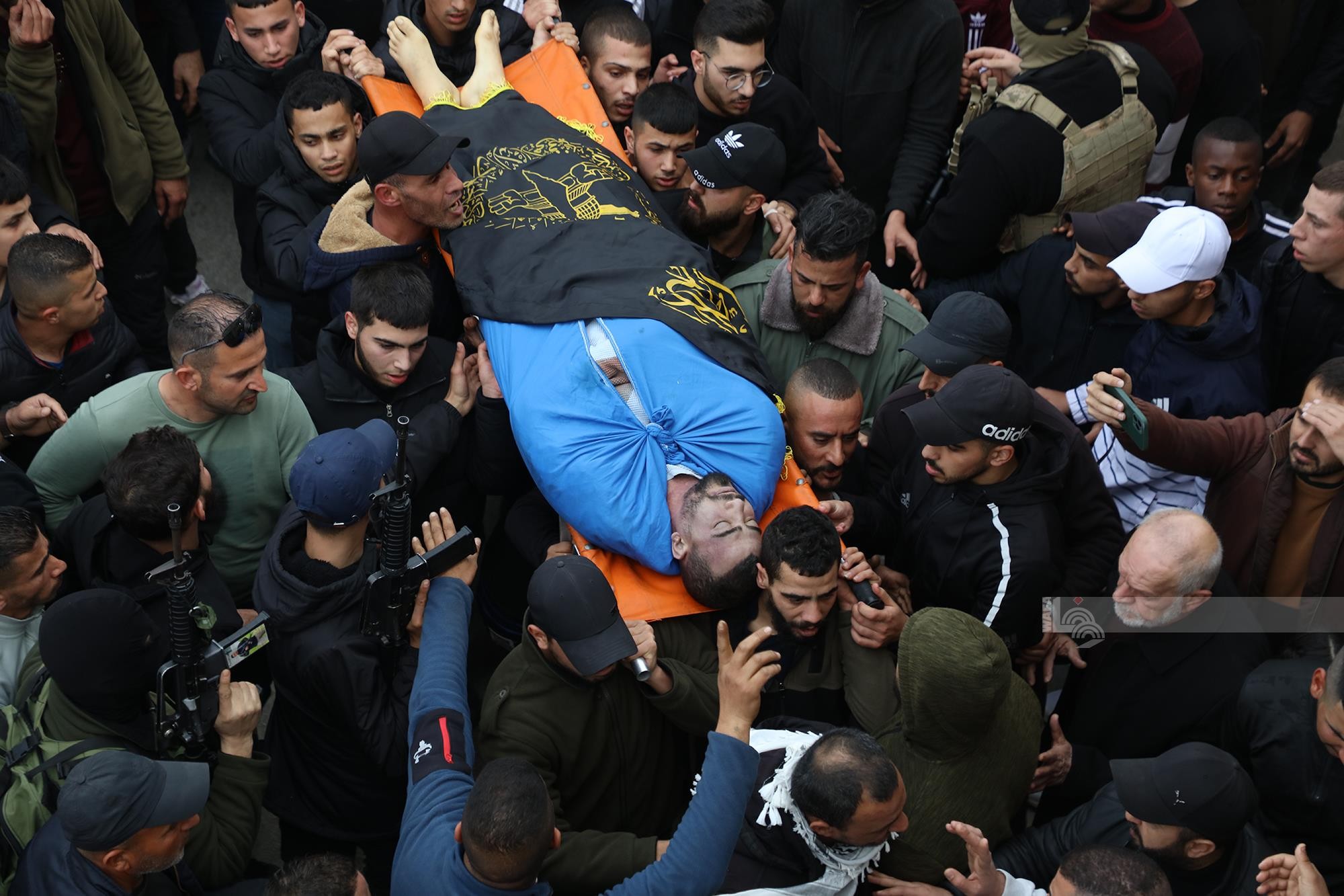تشييع جثمان عمر السعدي في مخيم جنين 11.jpg