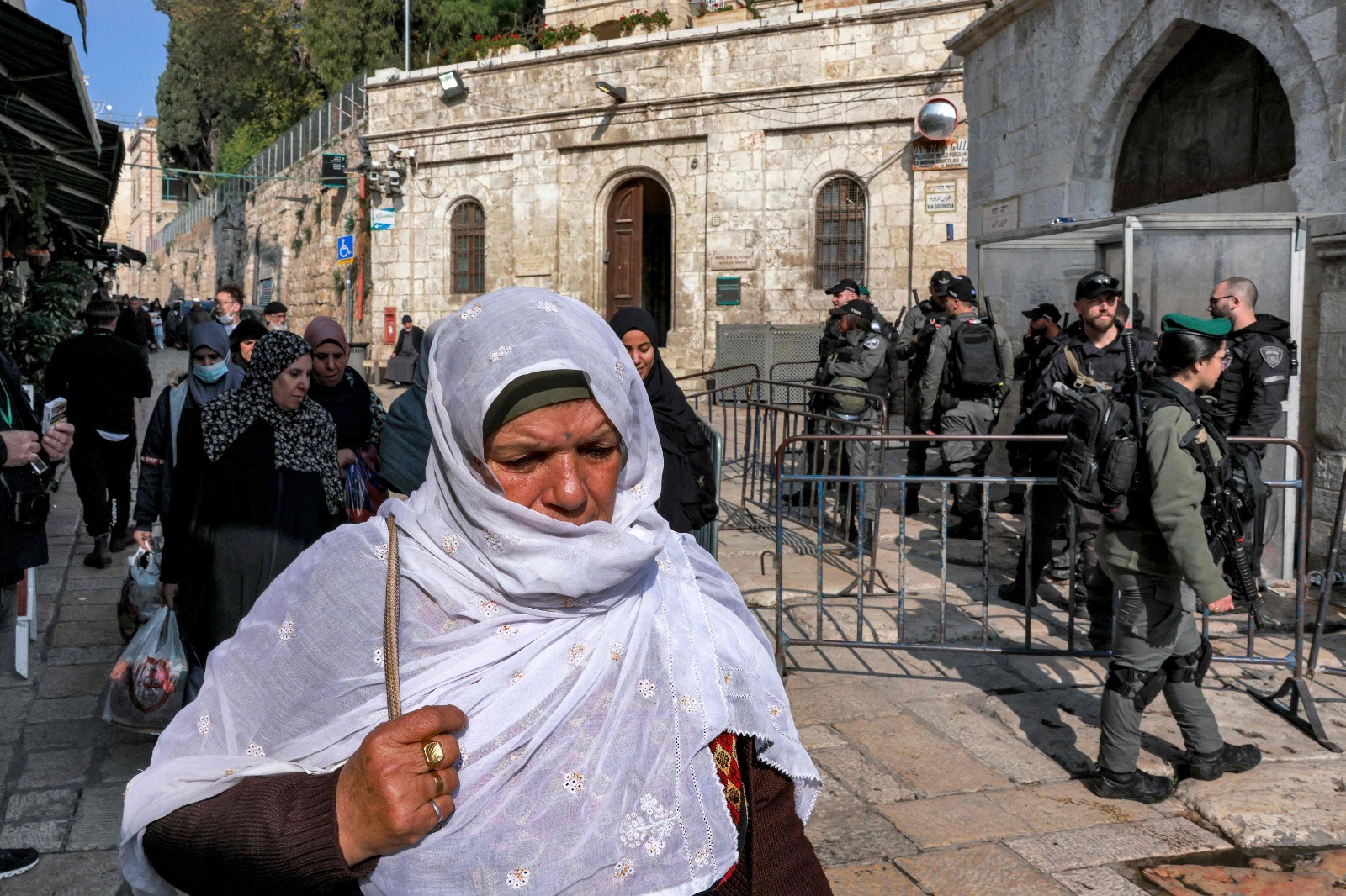 استمرار اليقظة الإسرائيلية بالقدس المحتلة .. تصوير (الفرنسية).jpg