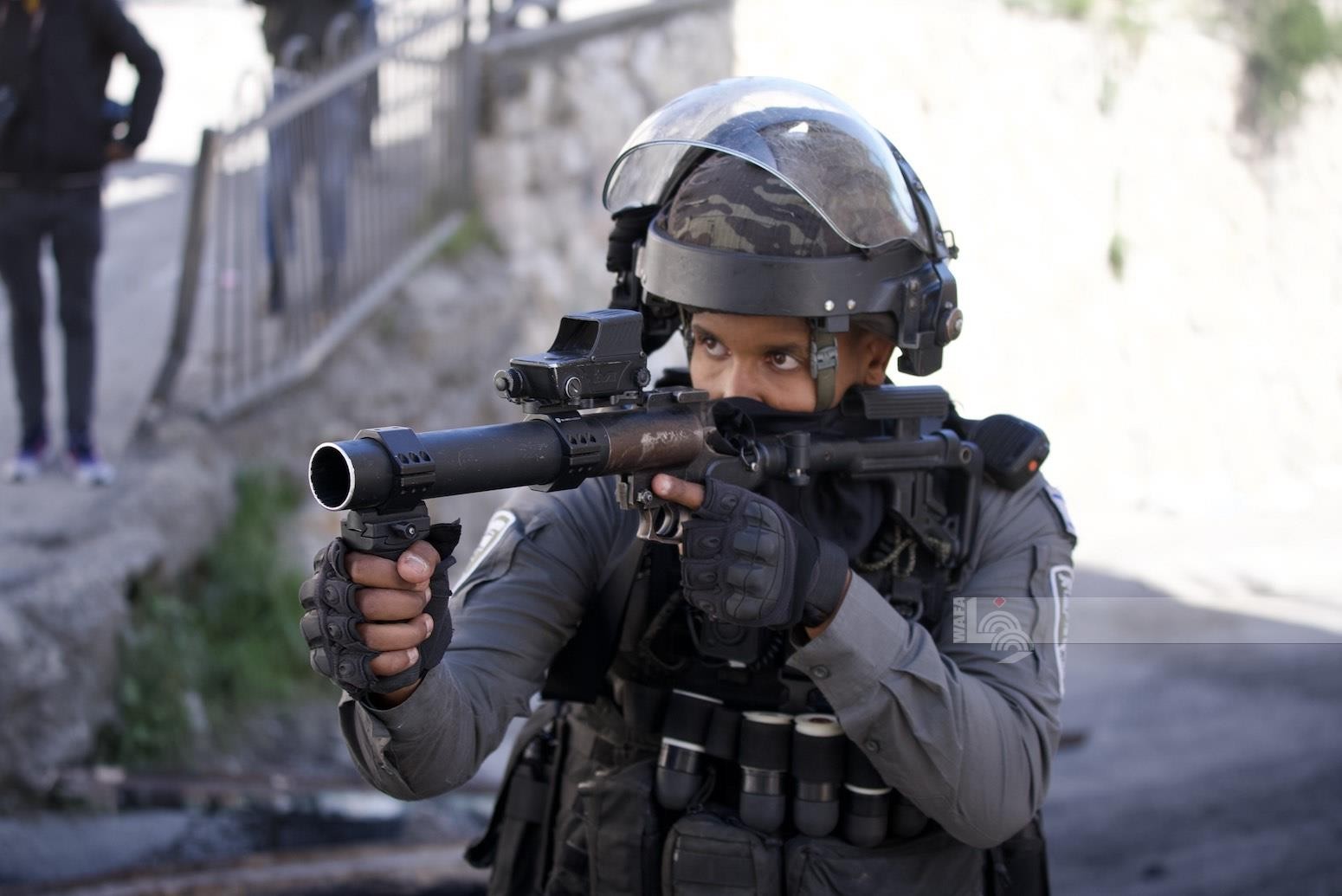العصيان المدني في العيسوية تنديدا بجرائم الاحتلال في القدس 1.jpg
