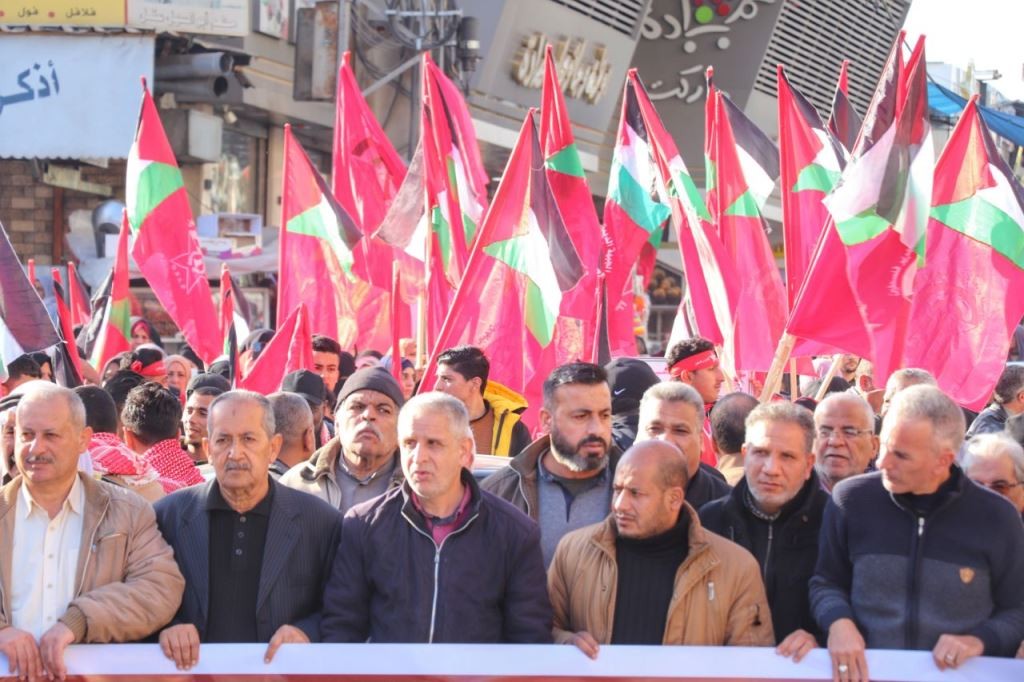 مسيرة نظمتها الجبهة الديمقراطية لتحرير فلسطين، في مخيم النصيرات  9.jpg