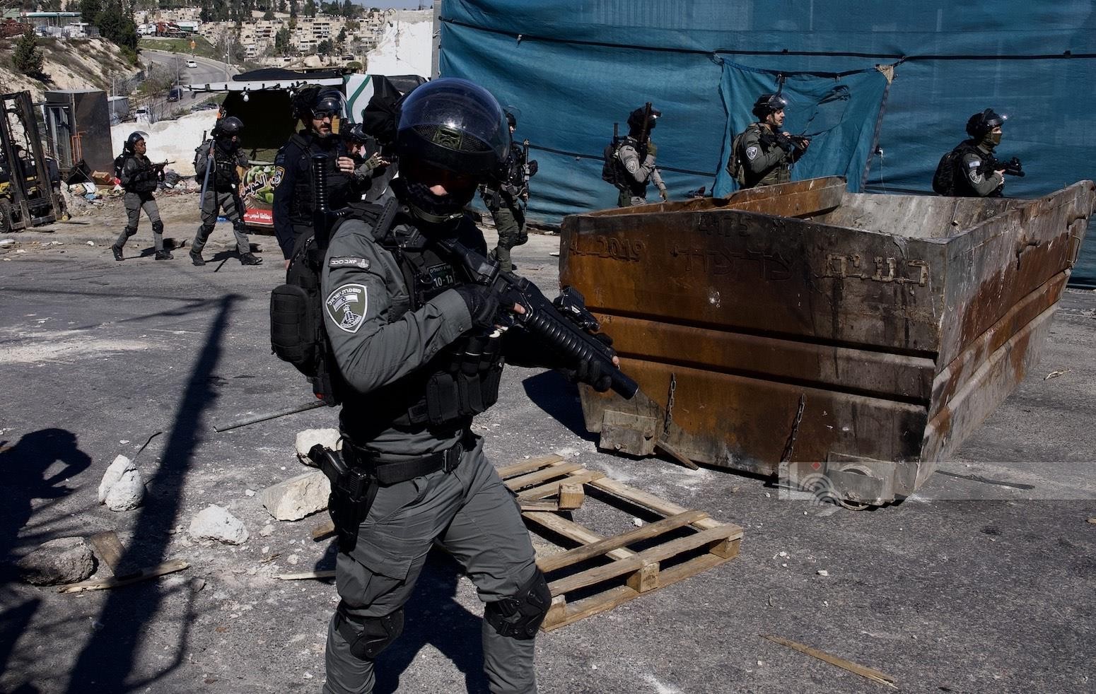 العصيان المدني في العيسوية تنديدا بجرائم الاحتلال في القدس 7.jpg