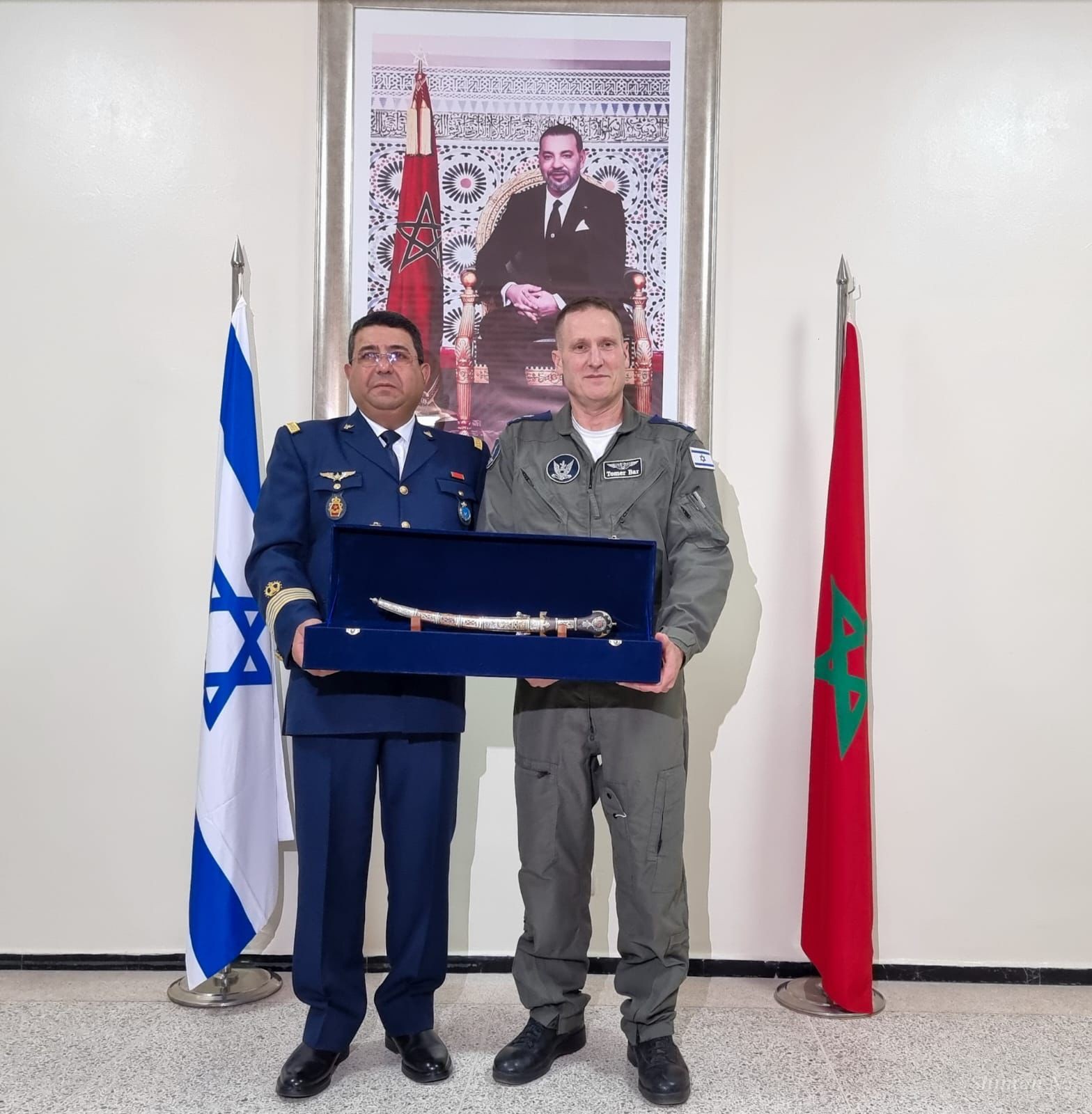قائد سلاح الجو الإسرائيلي ينهي زيارته الى المغرب 3.jpeg