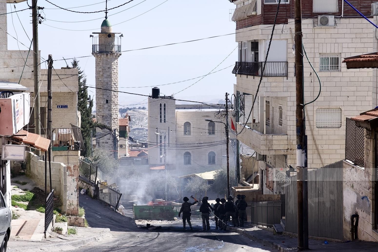 العصيان المدني في العيسوية تنديدا بجرائم الاحتلال في القدس 8.jpg