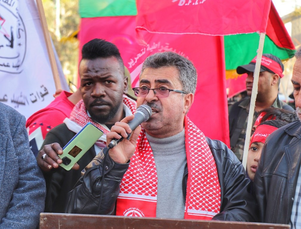 مسيرة نظمتها الجبهة الديمقراطية لتحرير فلسطين، في مخيم النصيرات  34.jpg