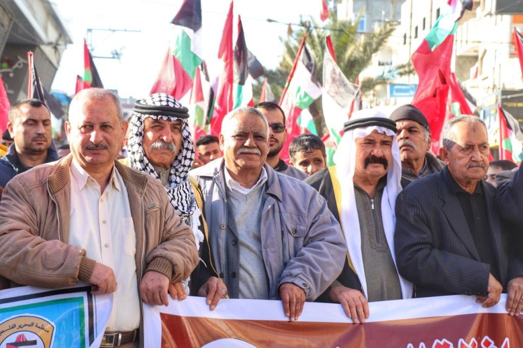 مسيرة نظمتها الجبهة الديمقراطية لتحرير فلسطين، في مخيم النصيرات  00.jpg