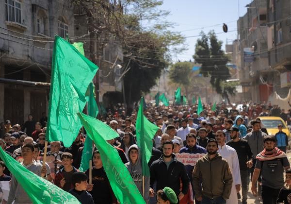 حماس تنظم مسيرة شمال غزة نصرة للضفة الغربية والقدس 8.jpg