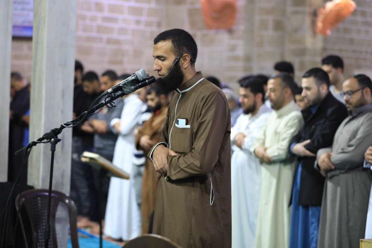 إحياء ليلة الـ 27 من شهر رمضان في المسجد العمري الكبير بمدينة غزة 8.jpg