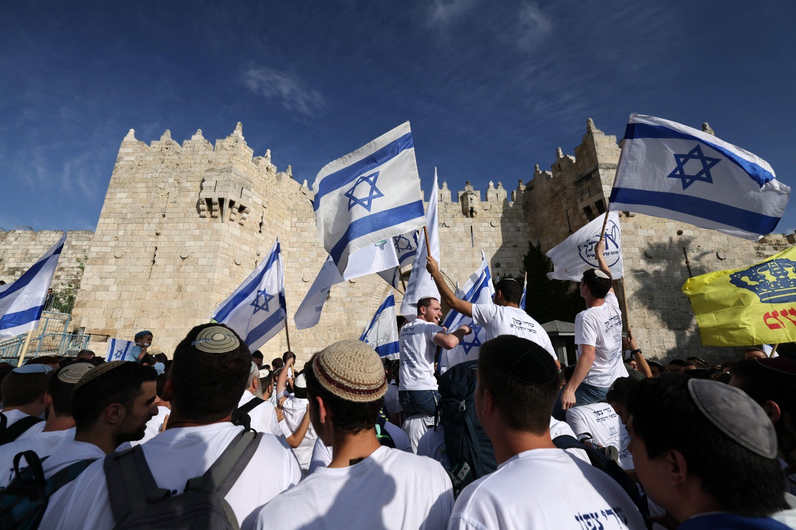 مسيرة الأعلام في القدس .. تصوير (الفرنسية) 9.jpg