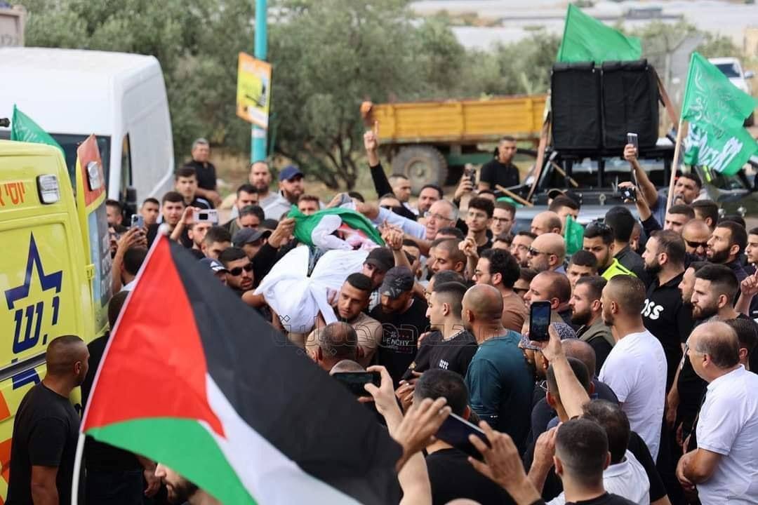 وداع وتشييع جثمان الشاب ديار عمري.jpg