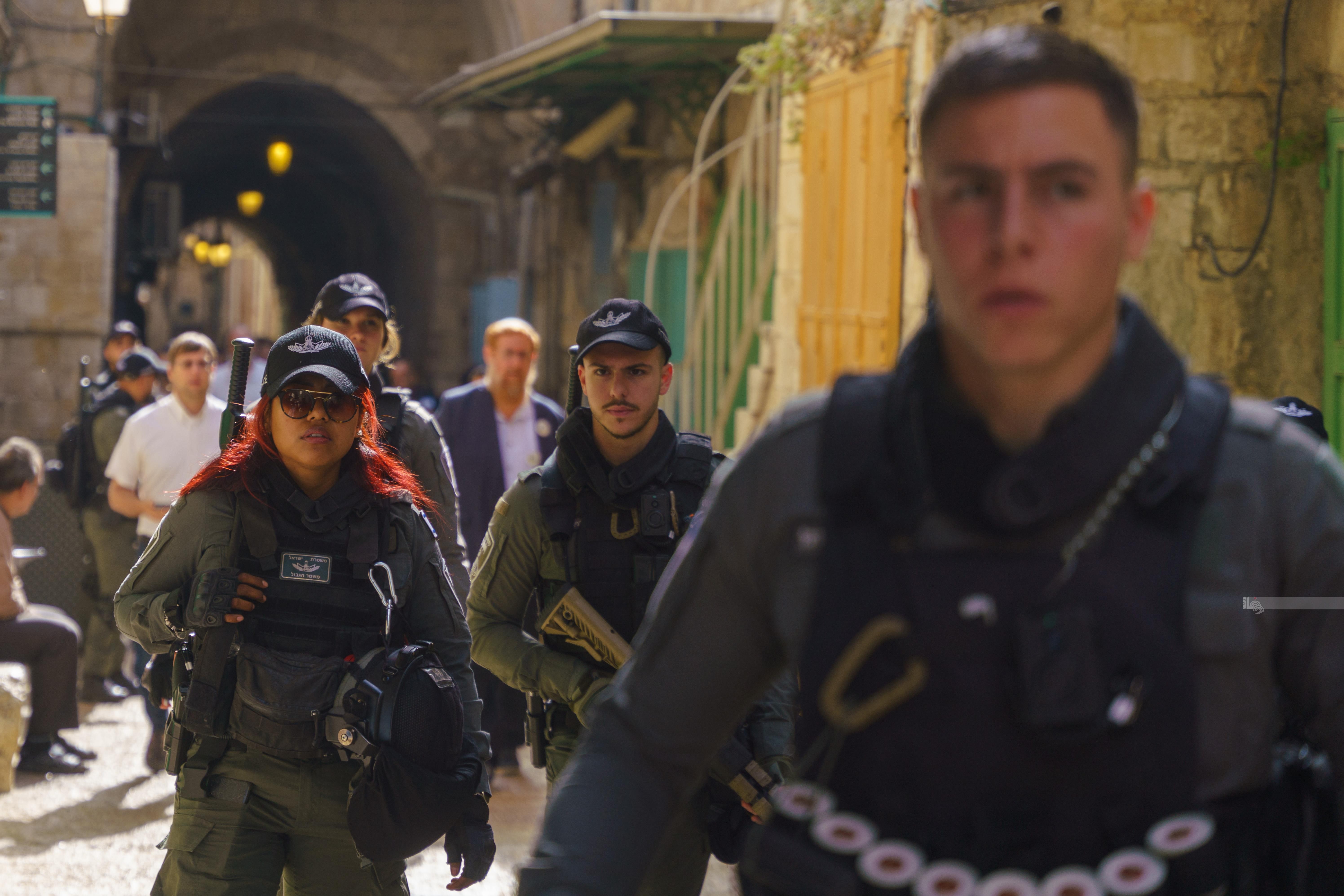 قوات الاحتلال الإسرائيلي، تشدد من إجراءاتها العسكرية في مدينة القدس المحتلة وبلدتها القديمة 32.jpg