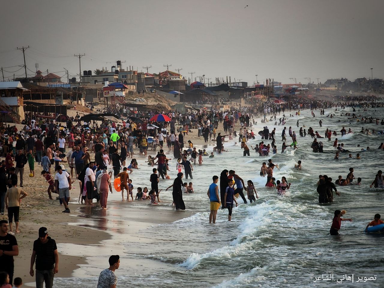 صور من شاطئ بحر مدينة رفح جنوب قطاع غزة  66.jpg
