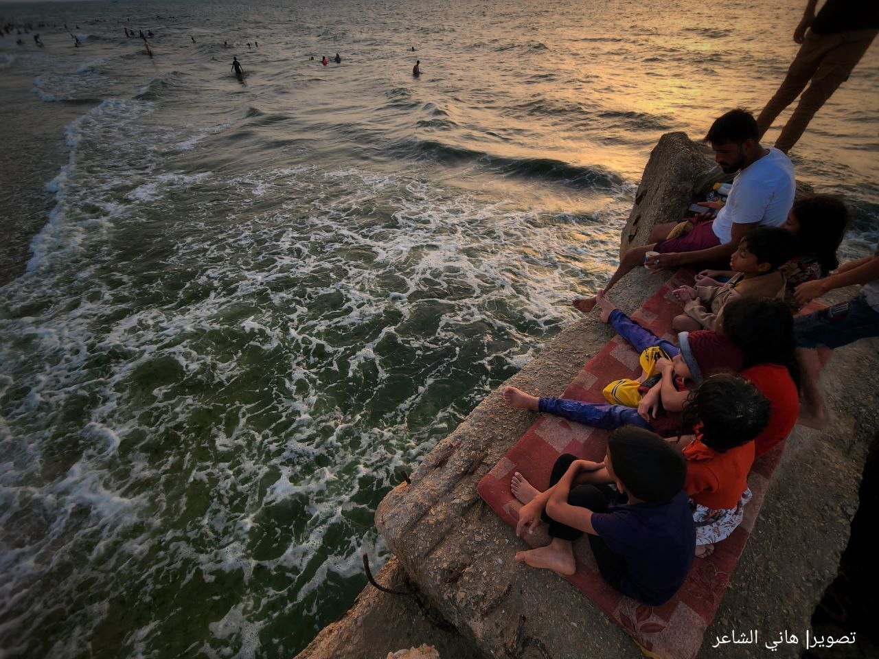 صور من شاطئ بحر مدينة رفح جنوب قطاع غزة  2.jpg
