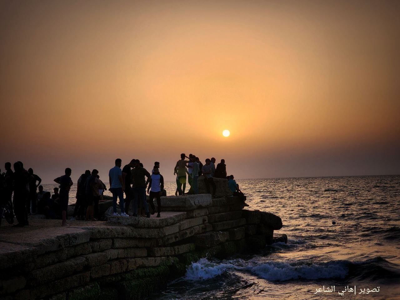 صور من شاطئ بحر مدينة رفح جنوب قطاع غزة.jpg