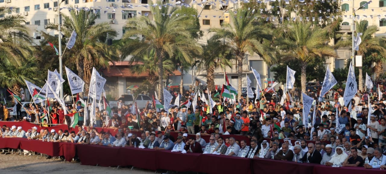 3حركة الأحرار الفلسطينية مهرجاناً جماهيرياً  في غزة.jpg