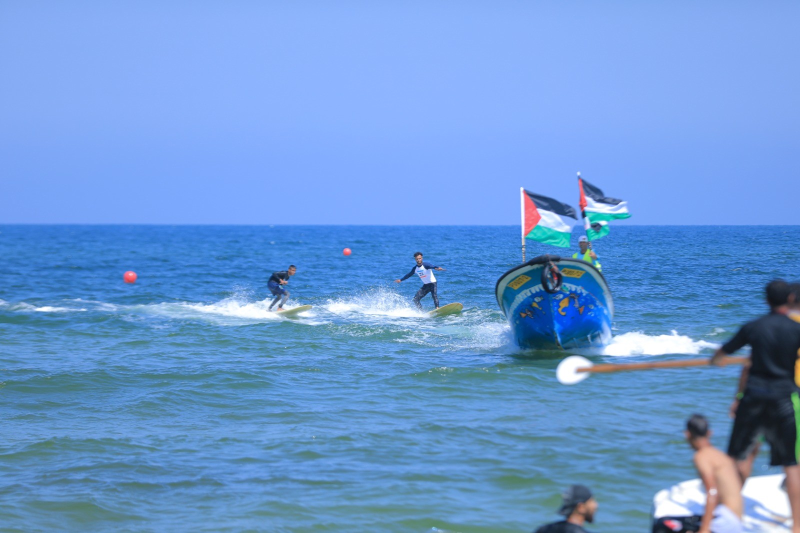 فعالية نجدّف من اجل كوكبٍ أزرق على شاطئ بحر غزة 87.jpg