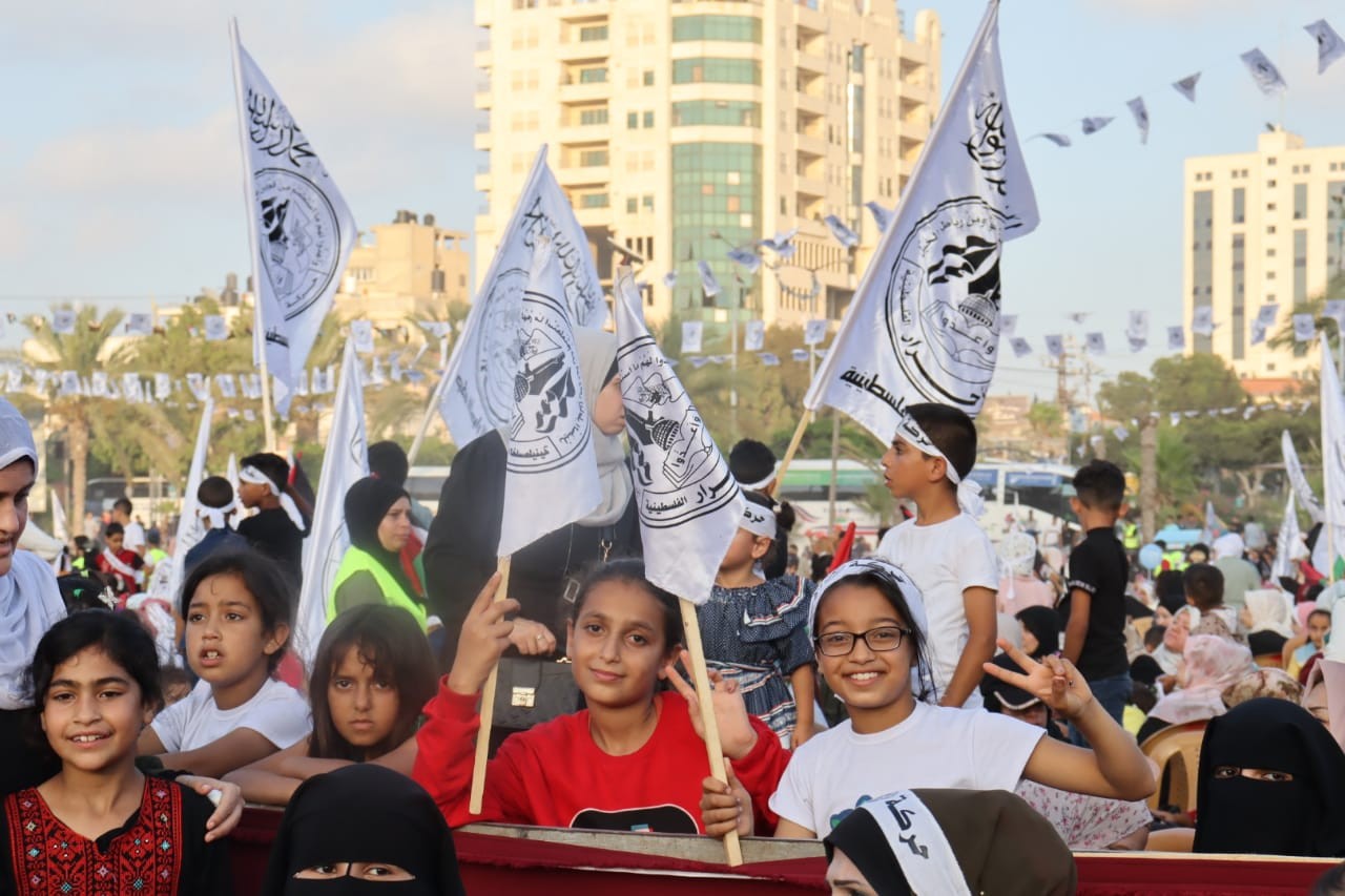 حركة الأحرار الفلسطينية مهرجاناً جماهيرياً  في غزة  333.jpg