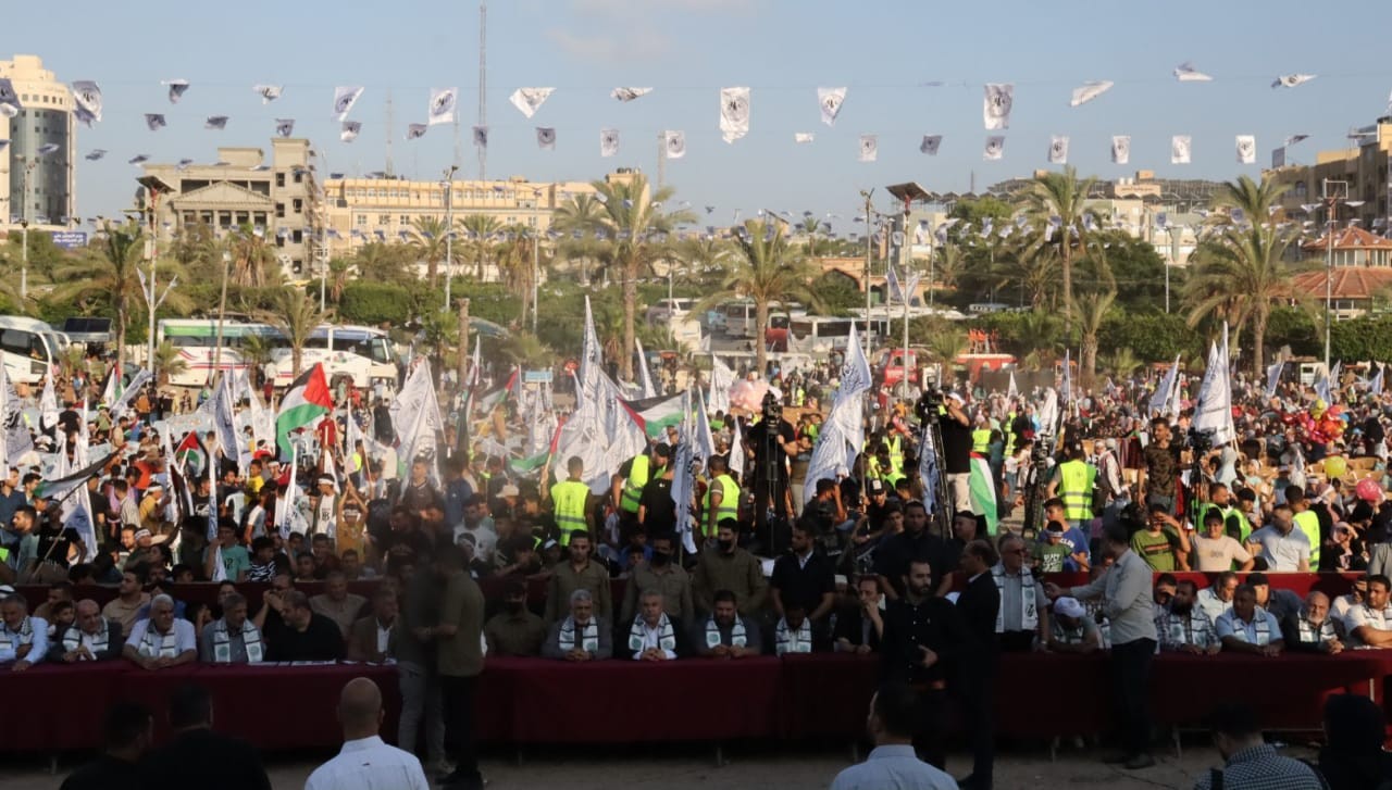 حركة الأحرار الفلسطينية مهرجاناً جماهيرياً  في غزة  887.jpg