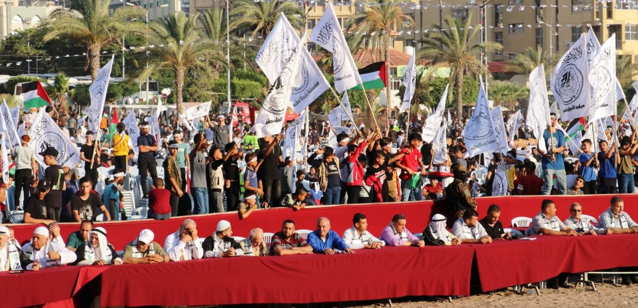 حركة الأحرار الفلسطينية مهرجاناً جماهيرياً  في غزة  1.jpg