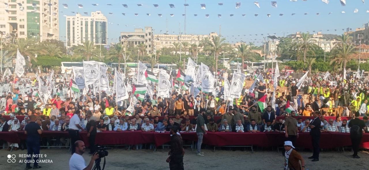 حركة الأحرار الفلسطينية مهرجاناً جماهيرياً  في غزة  3.jpg