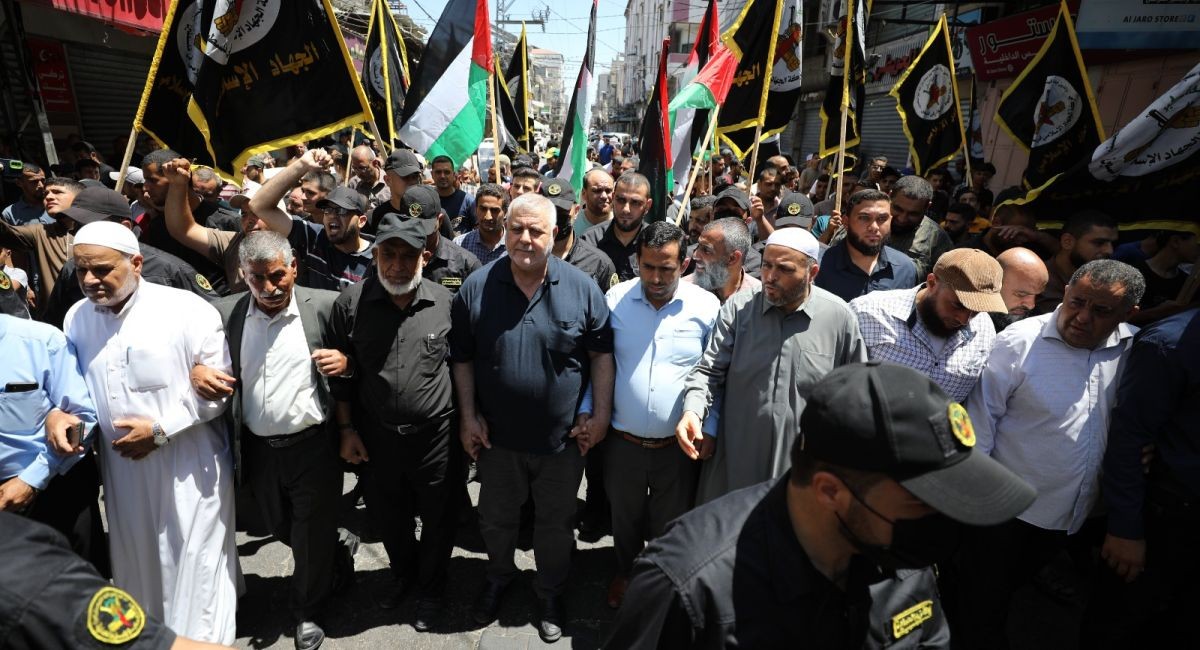 مسيرة نظمتها الجهاد الإسلامي في غزة دعما للمقاومة 0.jpg