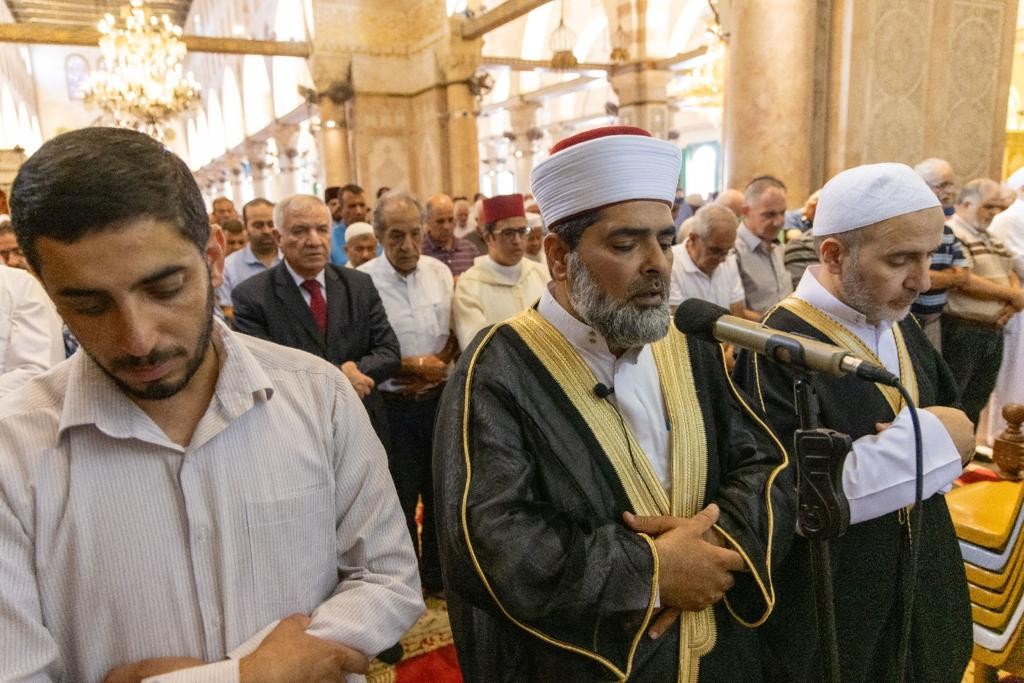 إقامة صلاة الغائب بالمسجد الأقصى المبارك على شهداء زلزال المغرب.jpg