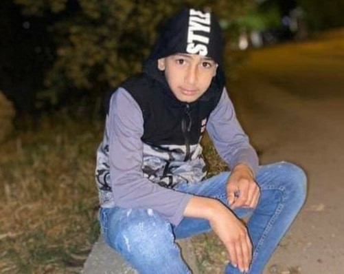 ضحية جريمة القتل الفتى محمد مصطفى عربيد (14 عاما) وهو طالب في الصف التاسع..jpg