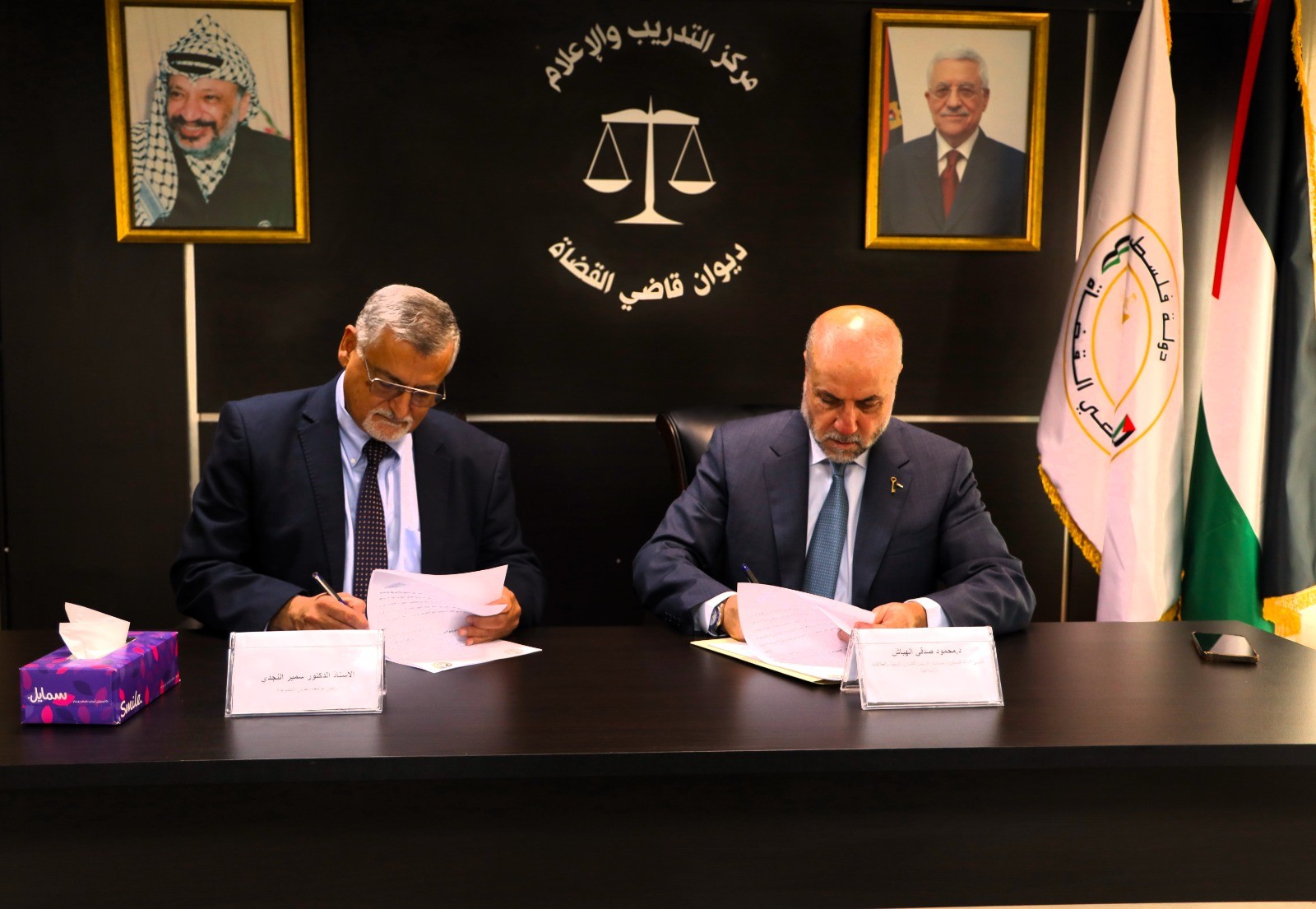 توقيع اتفاقية تعاون بين ديوان قاضي القضاة وجامعة القدس المفتوحة 1.jpeg
