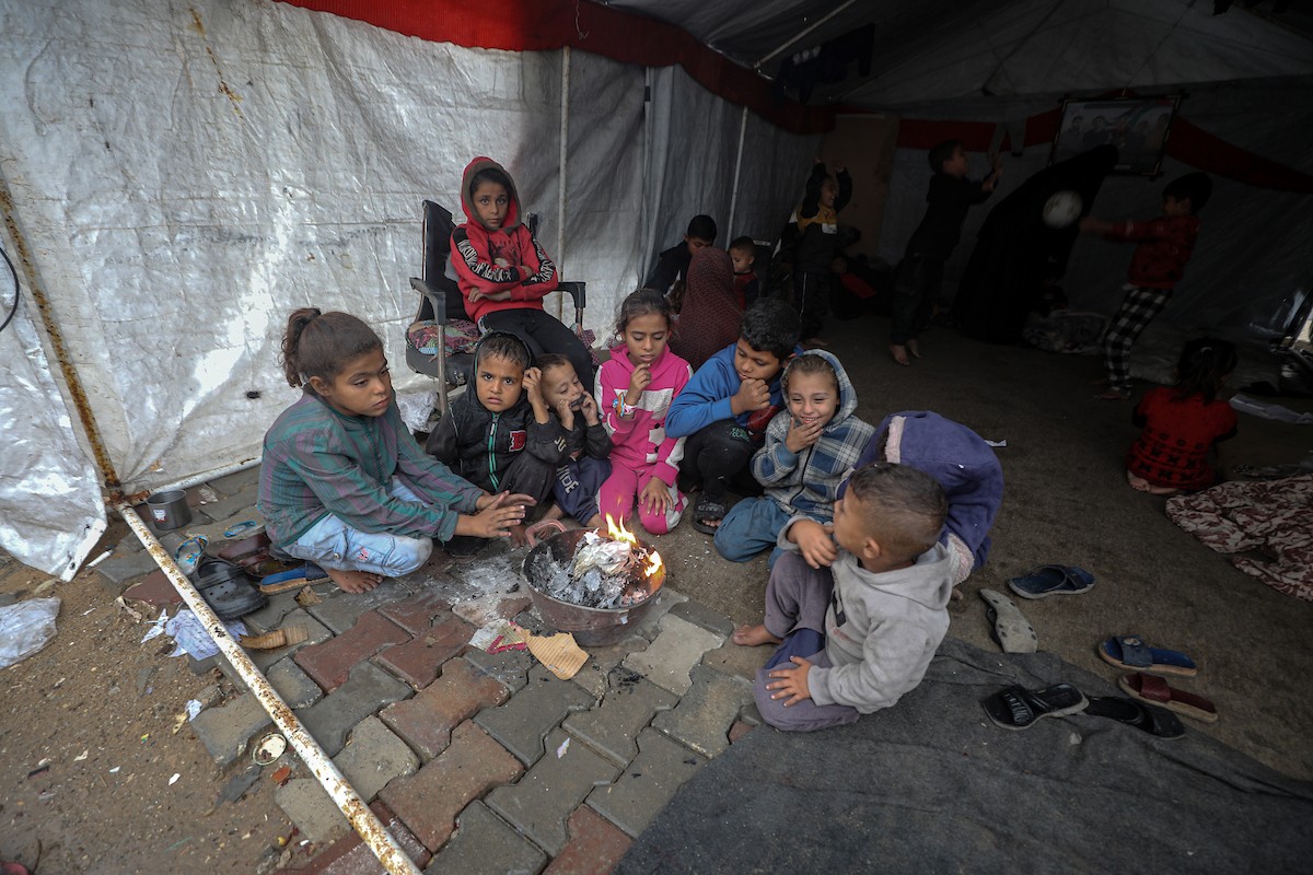 مسنان يعتنيان بـ 36 حفيدًا بعد أن فقدا خمسة من أبنائهما خلال الحرب الإسرائيلية على قطاع غزة (26).jpg