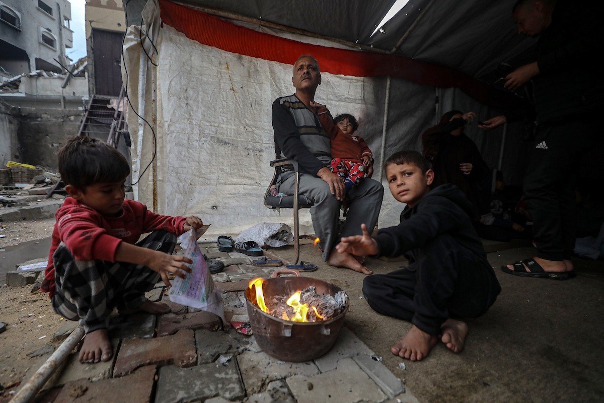 مسنان يعتنيان بـ 36 حفيدًا بعد أن فقدا خمسة من أبنائهما خلال الحرب الإسرائيلية على قطاع غزة (38).jpg