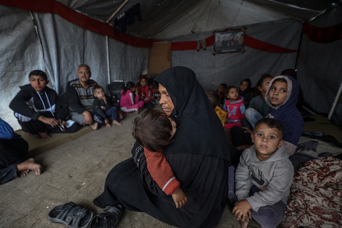 مسنان يعتنيان بـ 36 حفيدًا بعد أن فقدا خمسة من أبنائهما خلال الحرب الإسرائيلية على قطاع غزة (10).jpg