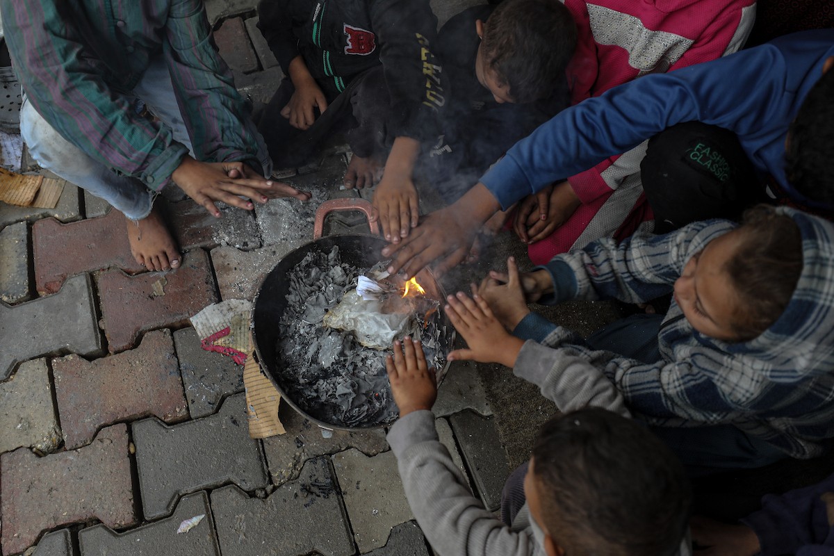 مسنان يعتنيان بـ 36 حفيدًا بعد أن فقدا خمسة من أبنائهما خلال الحرب الإسرائيلية على قطاع غزة (27).jpg