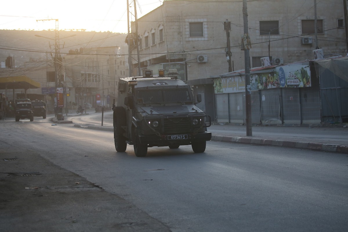 تعزيزات عسكرية إسرائيلية في بلدة  قباطية، جنوب جنين في شمال الضفة الغربية، 26 ديسمبر/كانون الأول 2025. صورة: محمد ناصر