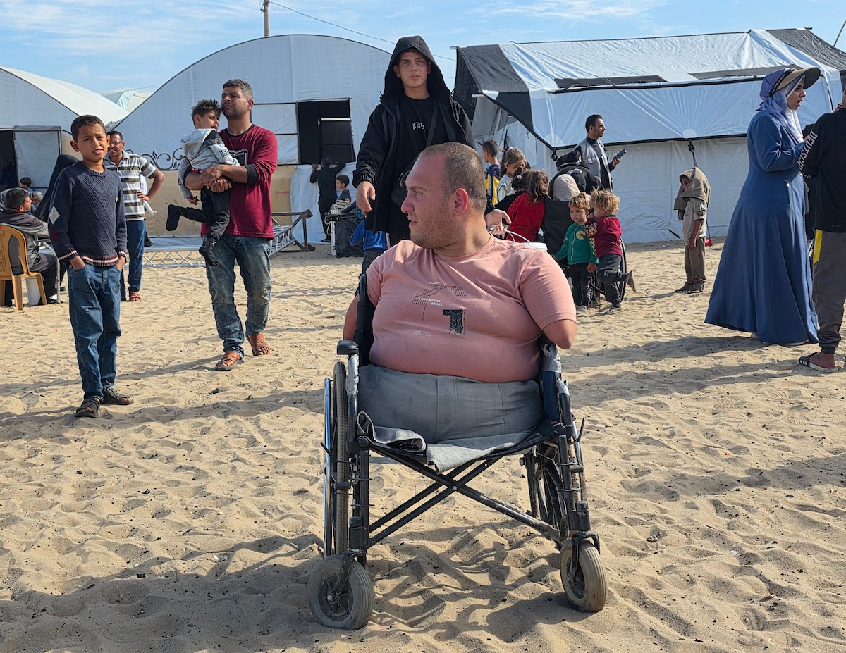 شارك فلسطينيون من ذوي الإعاقة في فعالية بمناسبة اليوم العالمي للأشخاص ذوي الإعاقة في خان يونس، جنوب قطاع غزة (3).jpg