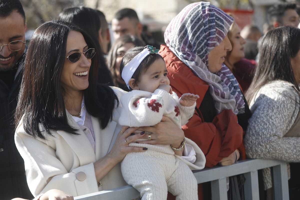 بيت لحم تحتفل بأول عيد ميلاد مجيد منذ أكثر من عامين، 24 ديسمبر/كانون الأول 2025.(صور: مأمون وزواز/ apa)
