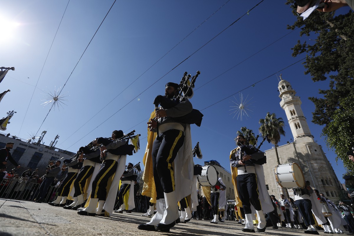 بيت لحم تحتفل بأول عيد ميلاد مجيد منذ أكثر من عامين، 24 ديسمبر/كانون الأول 2025.(صور: مأمون وزواز/ apa)