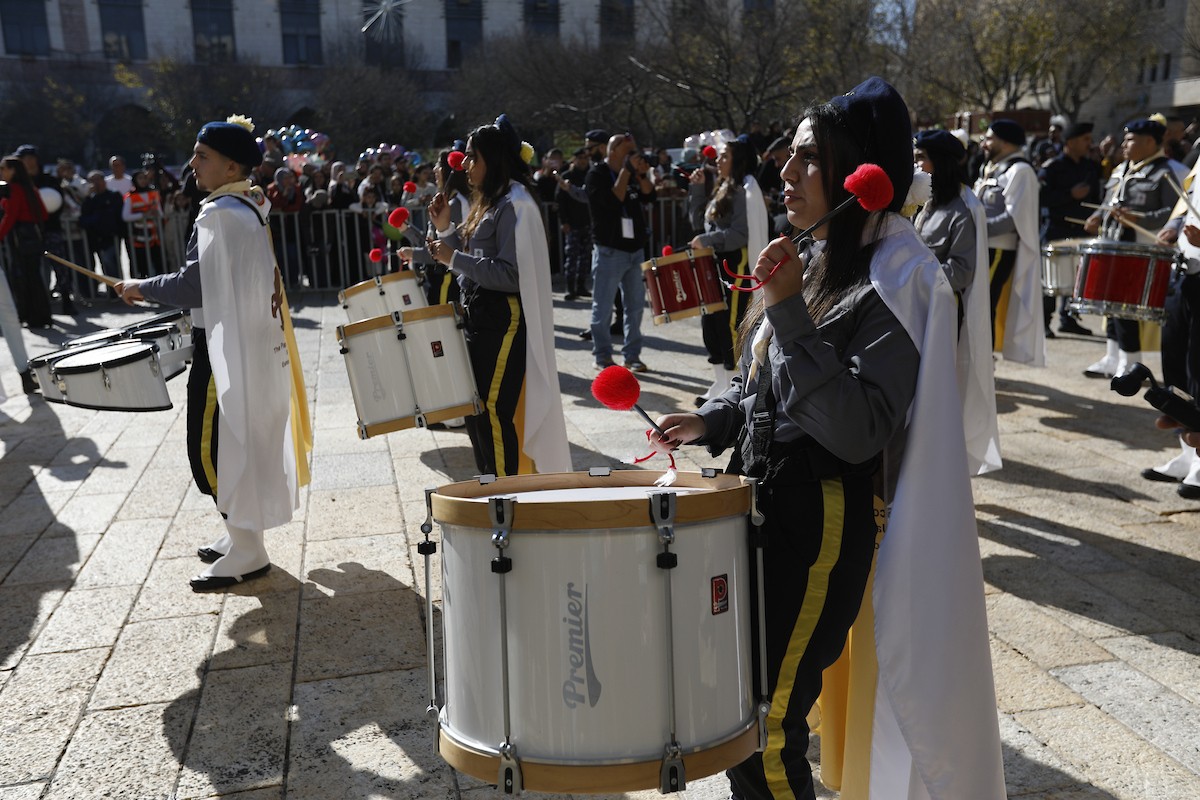 بيت لحم تحتفل بأول عيد ميلاد مجيد منذ أكثر من عامين، 24 ديسمبر/كانون الأول 2025.(صور: مأمون وزواز/ apa)