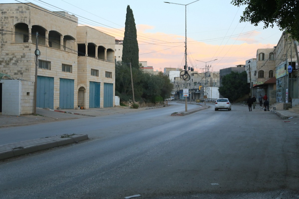 تعزيزات عسكرية إسرائيلية في بلدة  قباطية، جنوب جنين في شمال الضفة الغربية، 26 ديسمبر/كانون الأول 2025. صورة: محمد ناصر