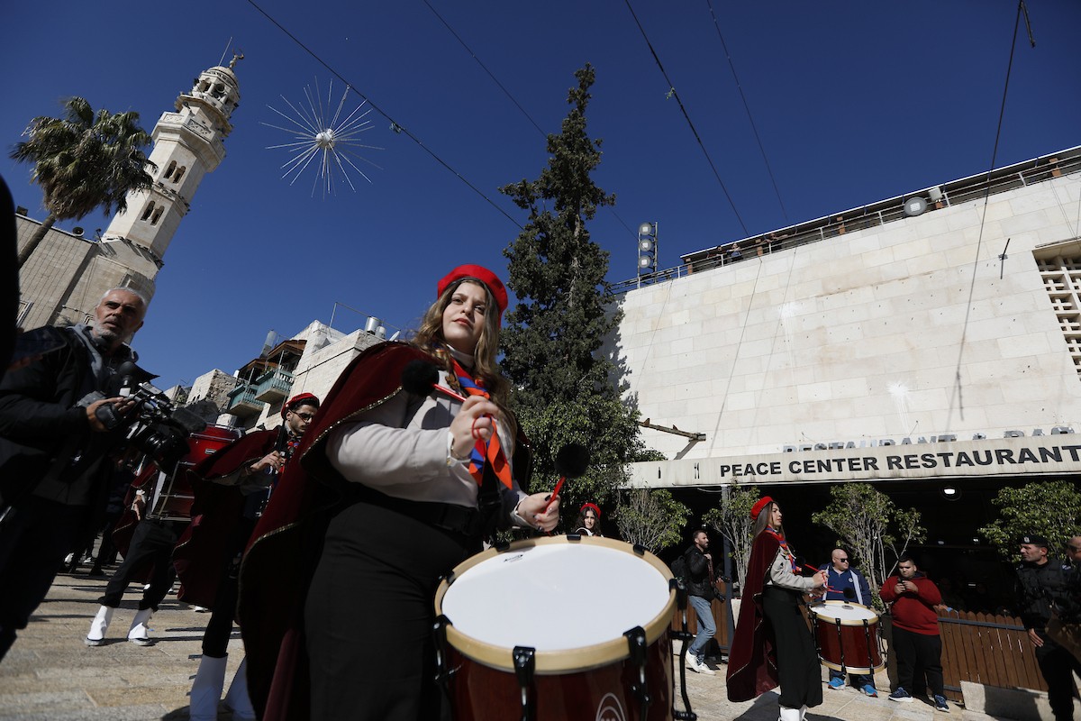 بيت لحم تحتفل بأول عيد ميلاد مجيد منذ أكثر من عامين، 24 ديسمبر/كانون الأول 2025.(صور: مأمون وزواز/ apa)