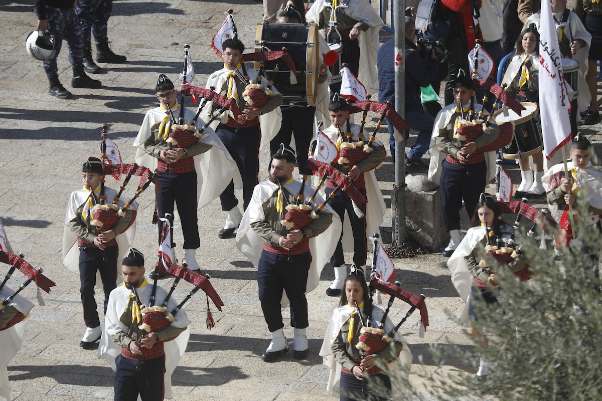 بيت لحم تحتفل بأول عيد ميلاد مجيد منذ أكثر من عامين، 24 ديسمبر/كانون الأول 2025.(صور: مأمون وزواز/ apa)