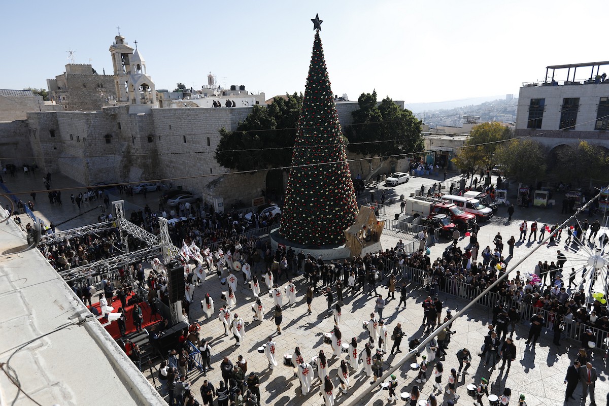 بيت لحم تحتفل بأول عيد ميلاد مجيد منذ أكثر من عامين، 24 ديسمبر/كانون الأول 2025.(صور: مأمون وزواز/ apa)