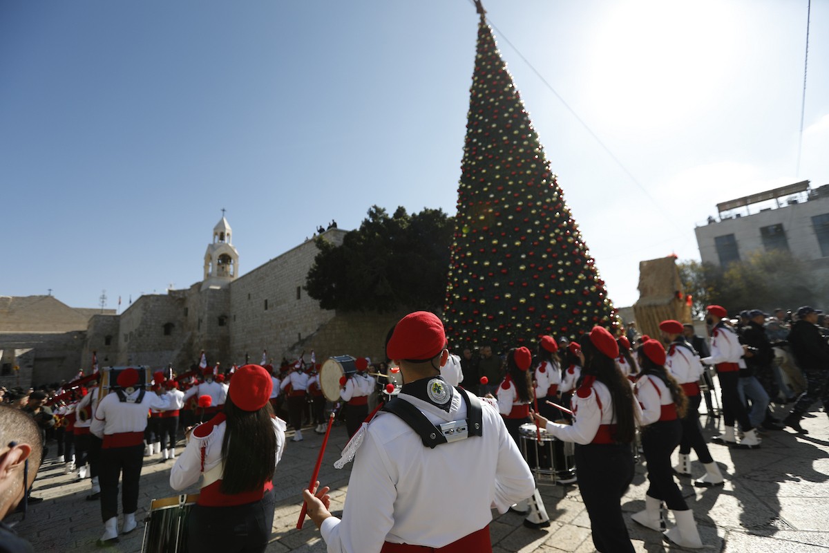 بيت لحم تحتفل بأول عيد ميلاد مجيد منذ أكثر من عامين، 24 ديسمبر/كانون الأول 2025.(صور: مأمون وزواز/ apa)